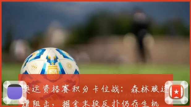 奥运资格赛积分卡位战：森林狼连遭阻击，掘金末段反扑仍存生机